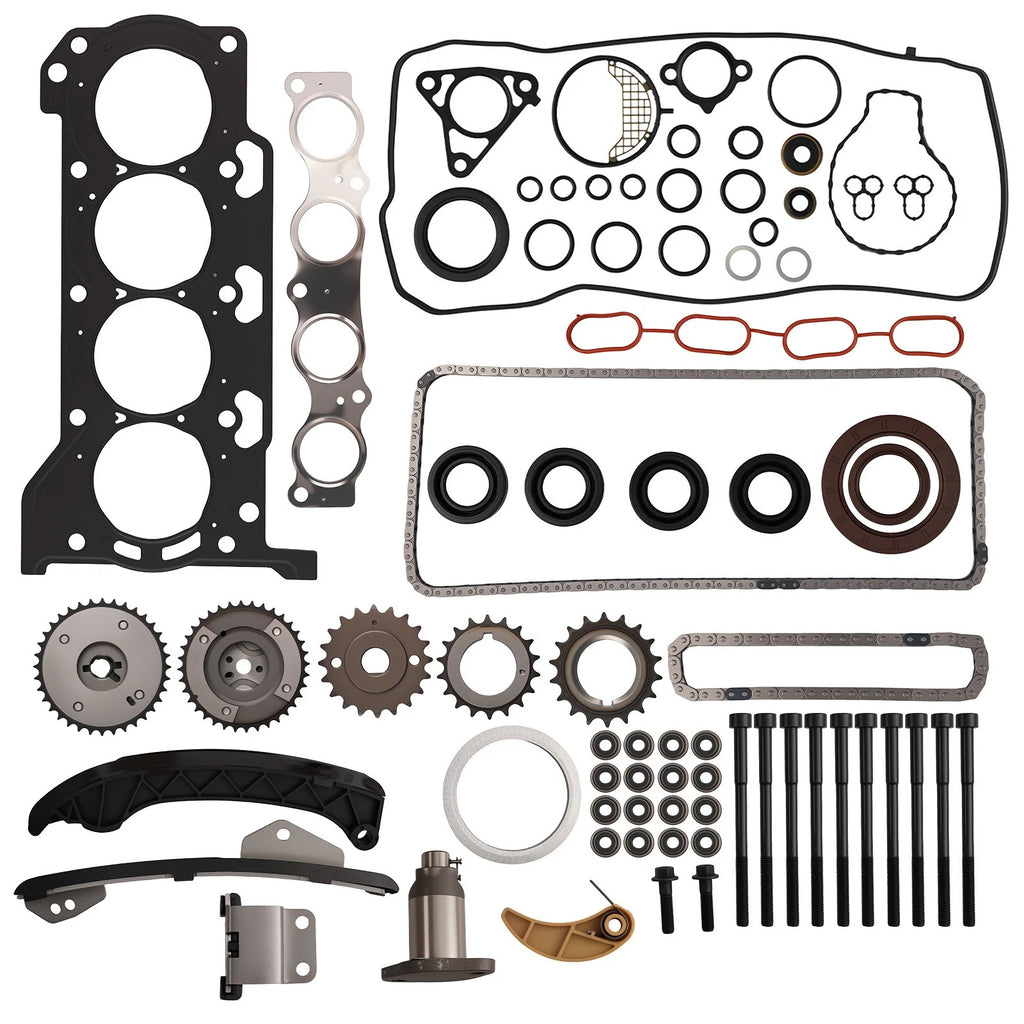 Timing Chain w/VVT Gears & Head Gasket Set for Toyota Prius Prius V (2010–2015)
