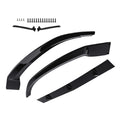 Front Bumper Add On for Mercedes-Benz W205 C63 AMG (2015–2022) Black Kit