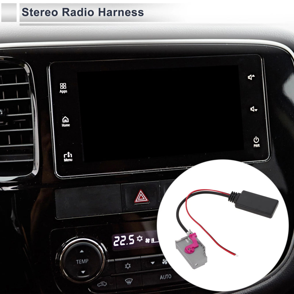 Bluetooth AUX Adapter Music Cable Stereo Radio Harness for Audi A3 (2013–2020)