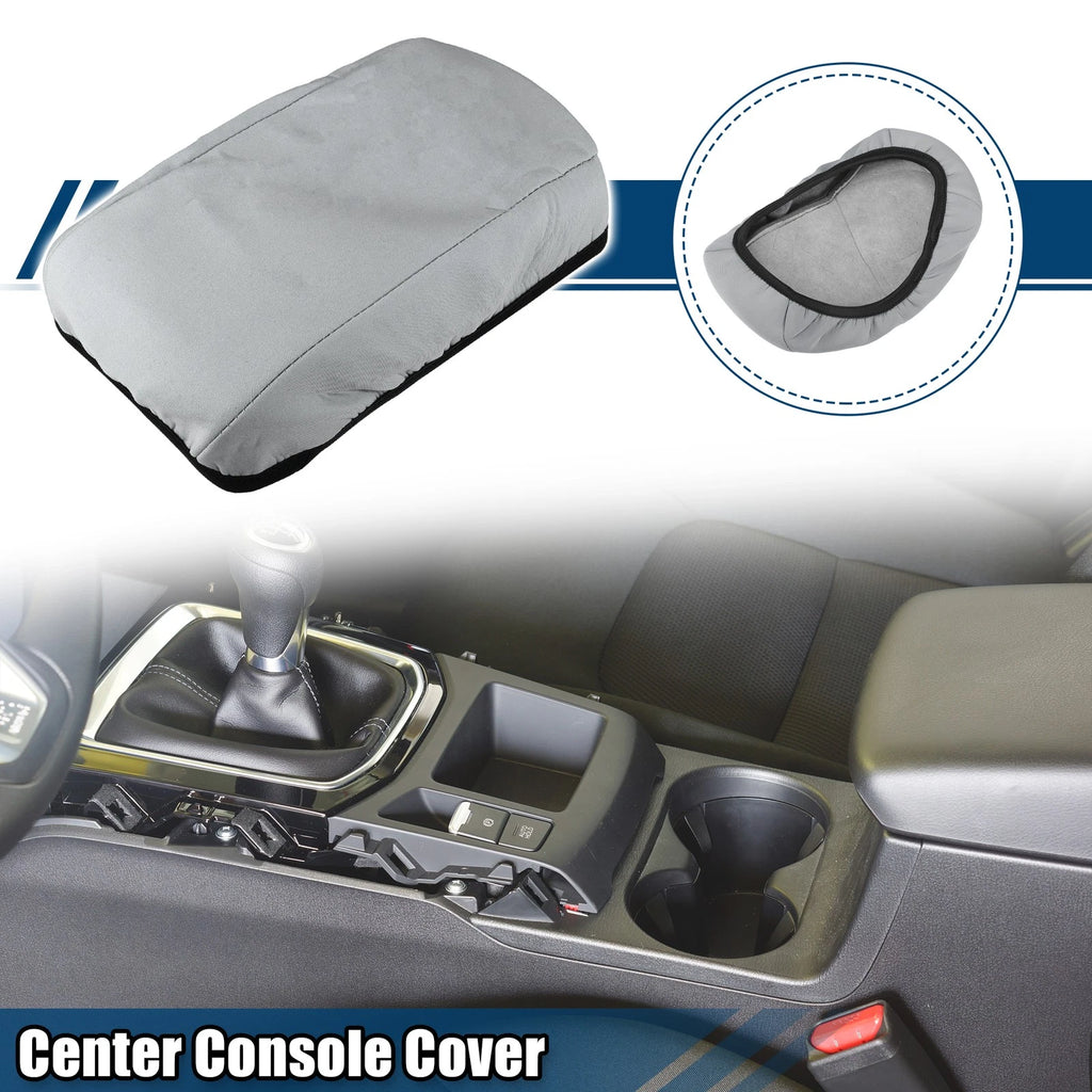 Center Console Armrest Cover for Buick Verano (2015–2016) Neoprene Gray 655692077399