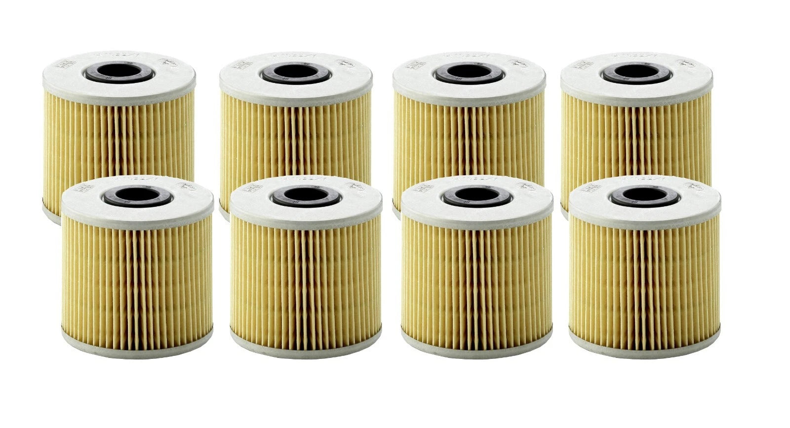 Set of 8 Engine Oil Filters H 1032/1 for Audi A8 Quattro (1997–1999)