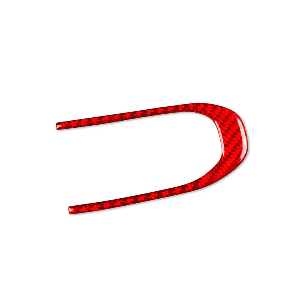 Carbon RED Headlight Switch Button Cover Trim for Hyundai Veloster (2019-23)