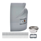 Left Driver Side Corner Cap for Box Truck (62665) + LED Light