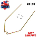 Propane Tank Hold Down Brackets Kit for Coleman Fleetwood Pop Up Camper (20LB)