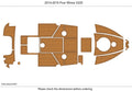 EVA Foam Teak Deck Flooring for Four Winns V225 (2014)