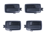 4pcs Textured Grey Inner Door Handles for Holden Rodeo TF (1998–2003)