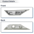 1pc Left Side Marker Light Cover for Honda Civic (2016–2021) No. 34350TETH01 Clear