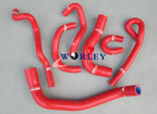 Silicone Coolant Hose for Nissan Skyline GT-S/GT-T R33, R34 RB25DET Yellow