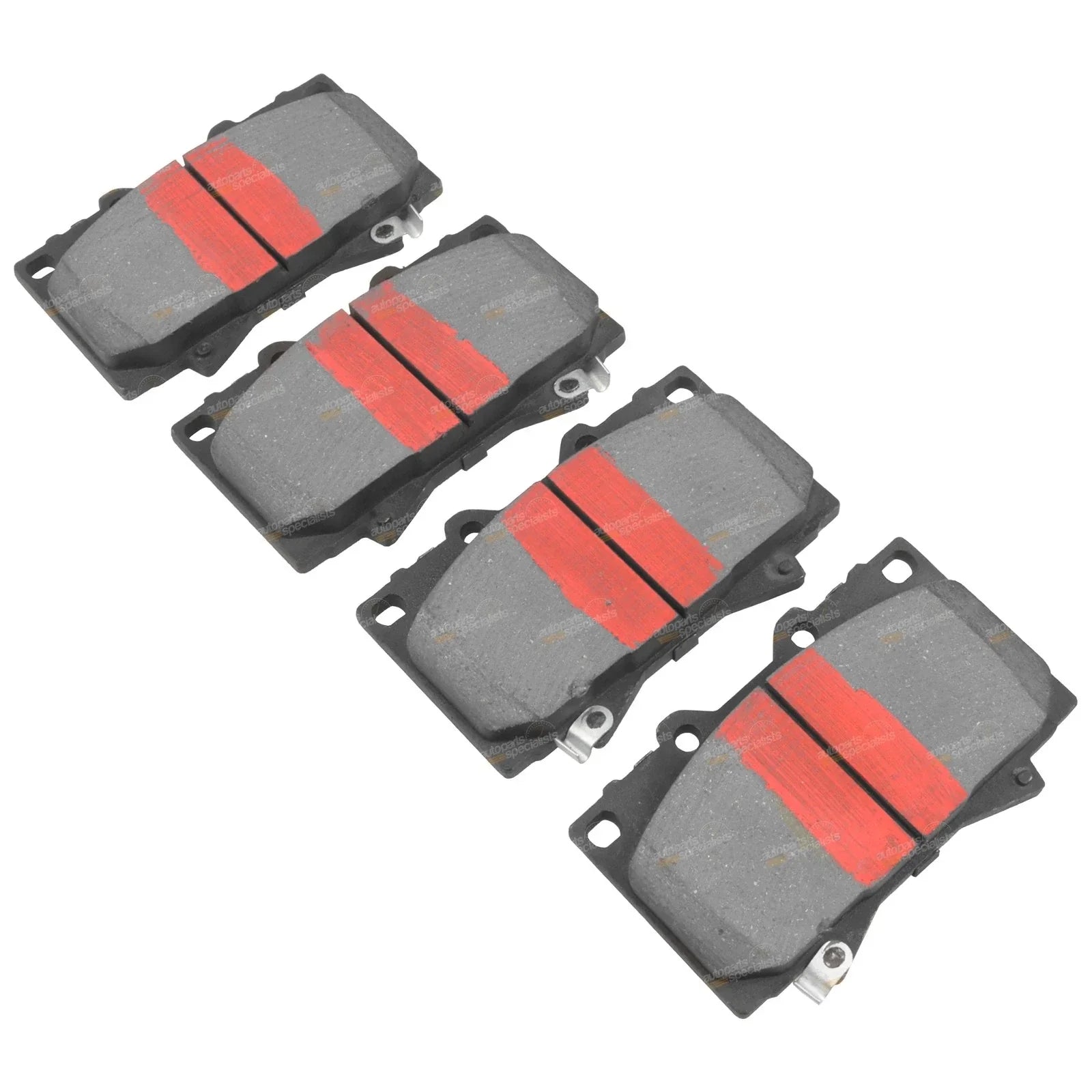 4x4 Front Disc Brake Pads for Toyota Landcruiser 78-105 Series (1998–2019)