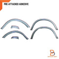Matte Black Ute Guard Fender Flares for Nissan Navara D23 (2021-2024)