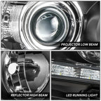 Passenger Side LED DRL Projector Headlight for Lexus RX350/RX450H (2013–2015)