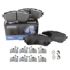 Set of 4 Akebono ProACT Ultra Premium Ceramic Front Brake Pads for Mazda 6 (2014–2020)