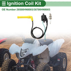 Set of 1 Ignition Coil for Honda Rincon 650 TRX650FA (2003–2005) No. 30500HN8003