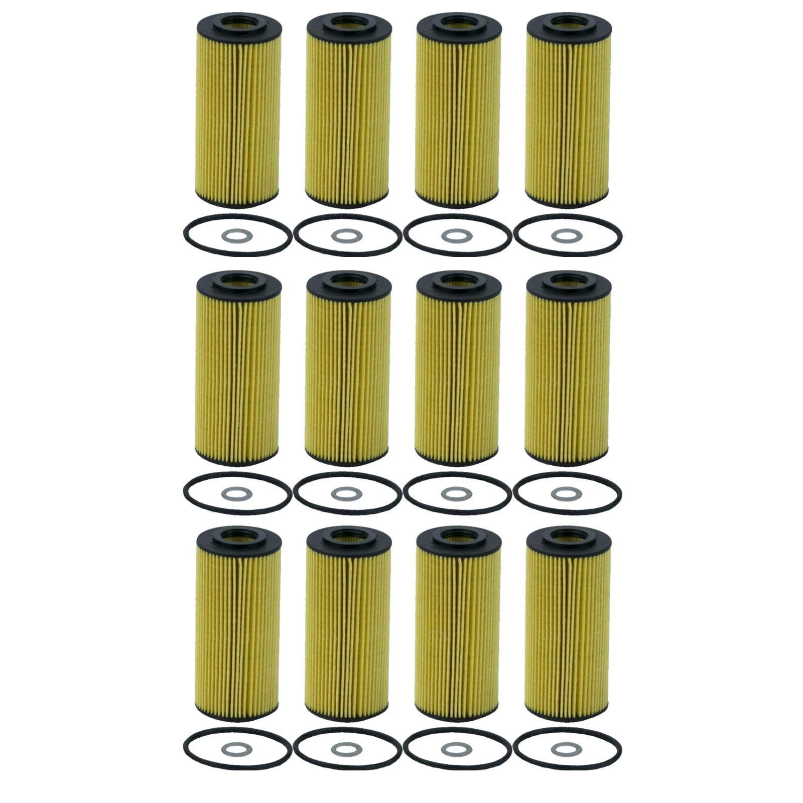 Set of 12 WIX Engine Oil Filters for Genesis G70 G90 Kia Stinger K900