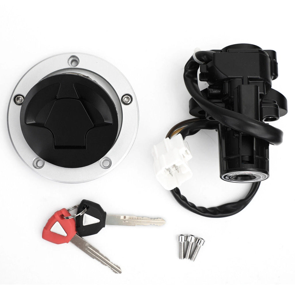 Ignition Switch Fuel Gas Cap Lock Set for Kawasaki Ninja 650 ZX14R (2012–2017)