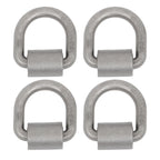 Set of 4 Weld-On Forged D Rings for Heavy Duty Applications