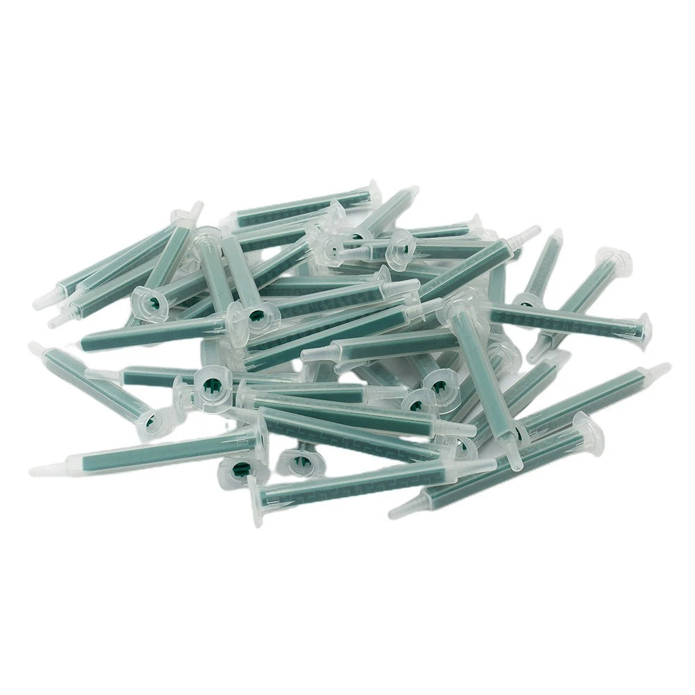 50pcs Set of Mixing Hose Tapes Nozzles for Glue Mixing