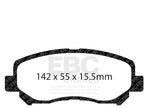 Front Brake Pad Set for Mazda CX-30 (2022) NQ732HV