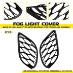 2X Fog Light Grille Covers for Dodge Charger (2015–2023)