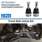 2X Front Lower Ball Joints for Saab 9-2X (2005–2006) No.K9513/20206AJ000/21067GA050