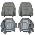 Set of 2 Leather Covers for Ford Expedition (2007–2014) Stone Gray