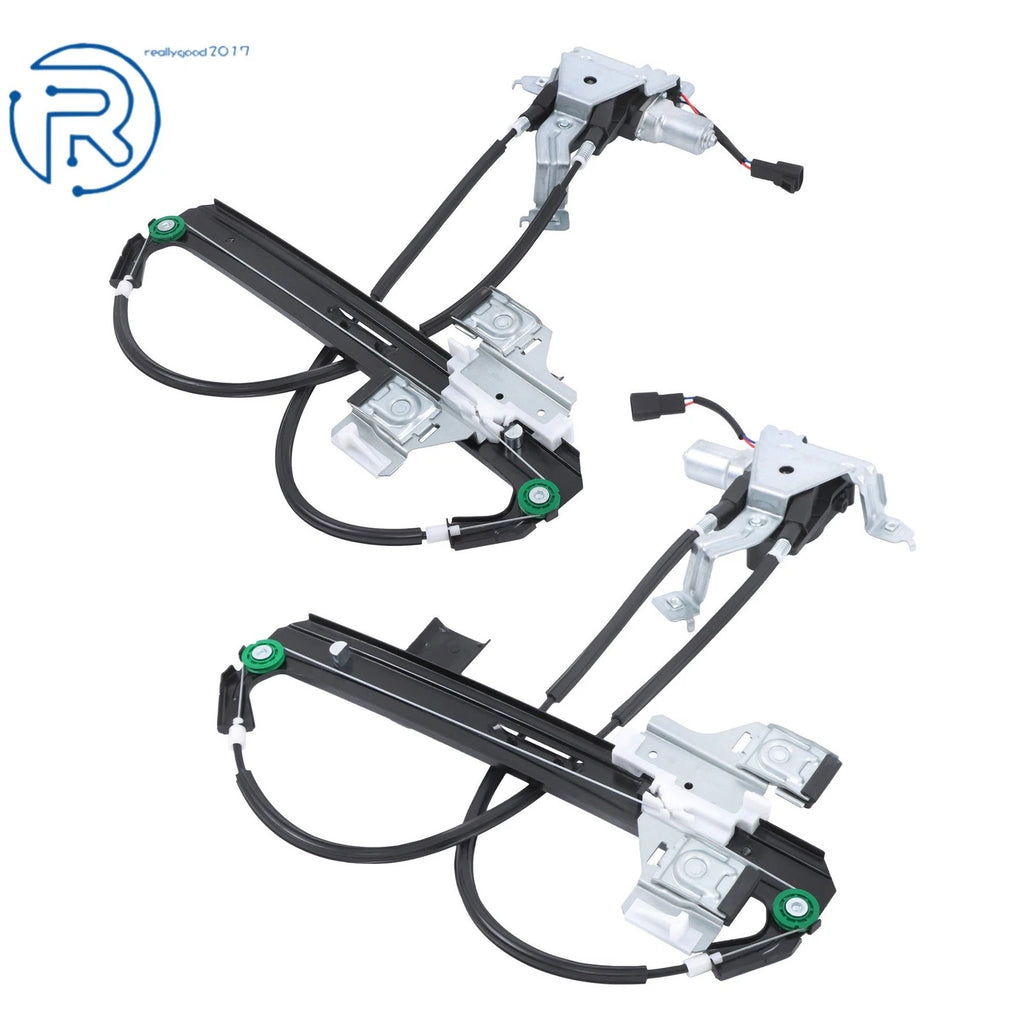 Set of 2 Window Regulators for Chevrolet Tahoe GMC Yukon (2000–2006)