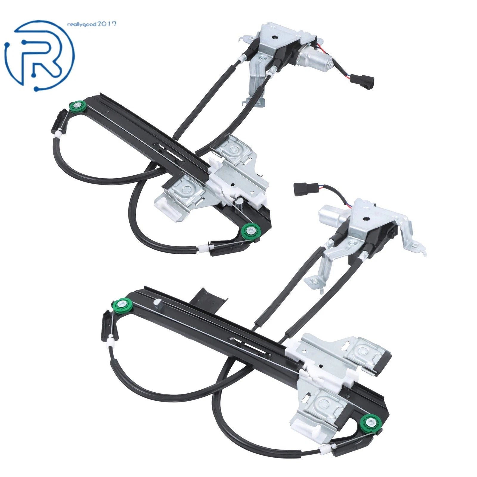 Set of 2 Window Regulators for Chevrolet Tahoe GMC Yukon (2000–2006)