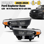 LED Headlights for Ford Explorer (2020–2024) Left Right W/O DRL W/O Module