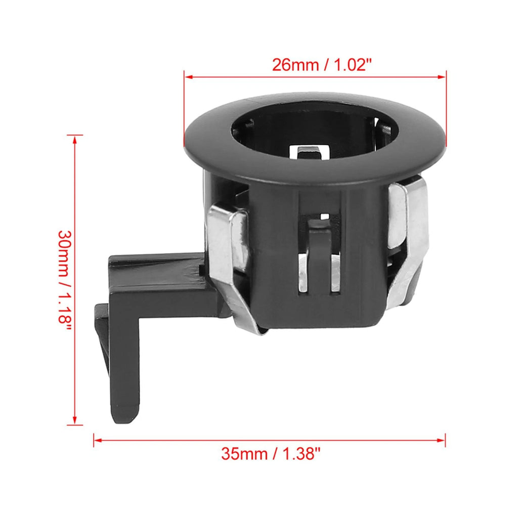 Set of 4 PDC Parking Sensor Retainer Holders for Toyota Tundra (2007–2021)