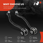 2X Front Lower Rearward Control Arm with Ball Joint for Benz C230 (2002-2007)