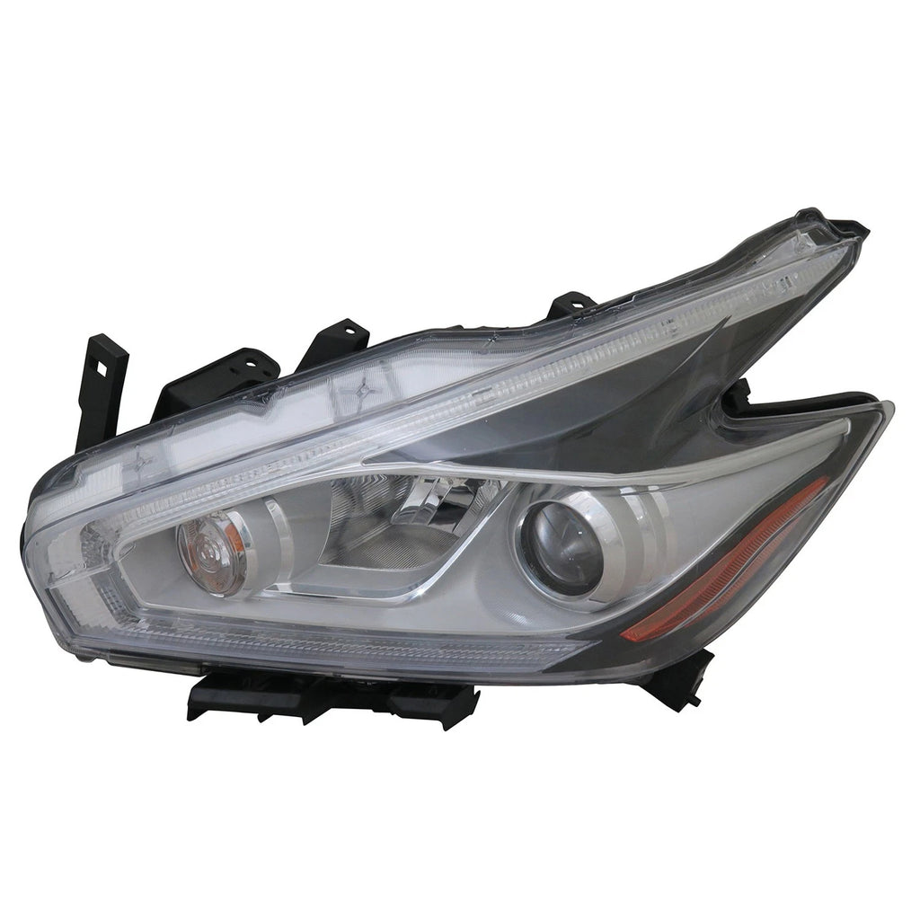 Replacement Driver Side Halogen Headlight Assembly for Nissan Murano (2015–2016)