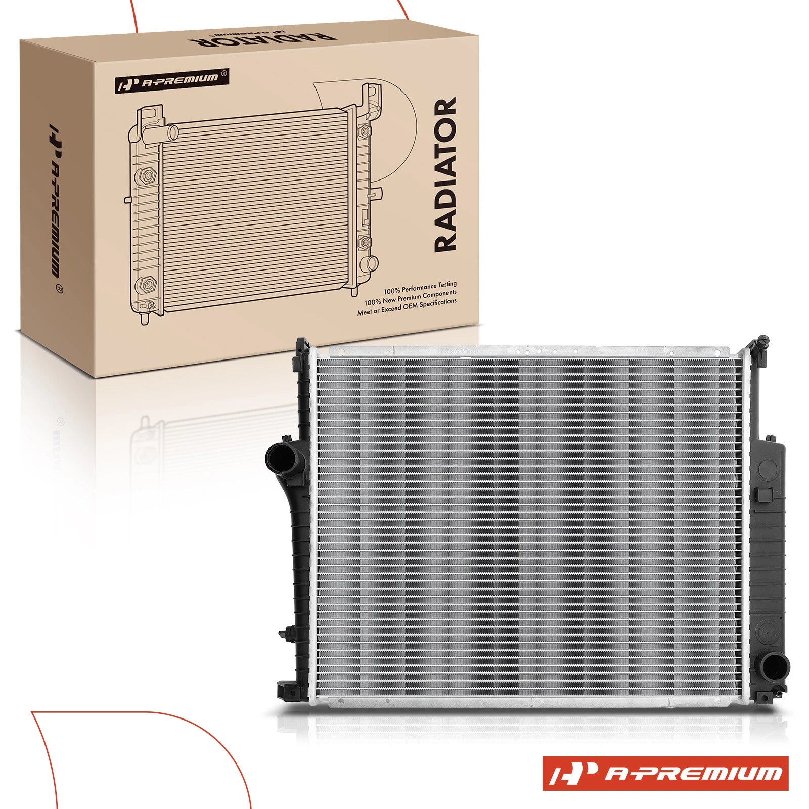 Radiator for BMW 323i 325i 328i (1988–1999)