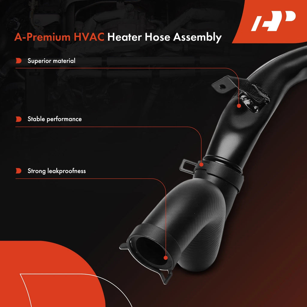 Lower HVAC Heater Hose for Ford Focus (2000–2004) 2.0L Steel
