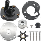 Water Pump Impeller Kit for Evinrude Johnson OMC 5.5 6 7 HP (Replaces 763758 382797)