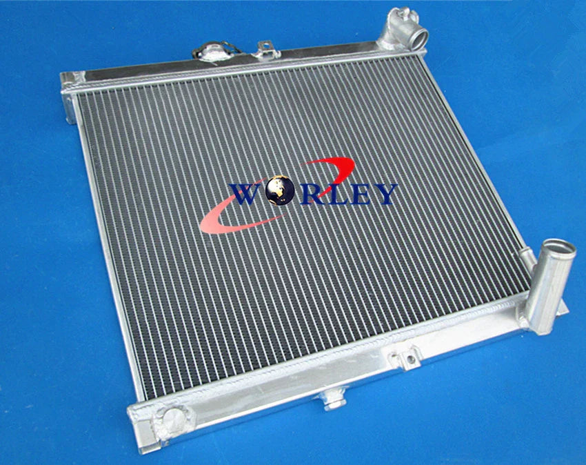 Aluminium Radiator + 16'' Fan for Mazda RX7 FC3S S4 (1986-1988)