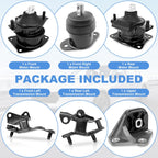 3pcs Engine Motor Mounts for Honda Accord L4 2.4L (2003–2007)
