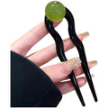 Resin U Shape Hairpin for Women Wedding Party Hairstyle Tool