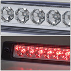 Full LED 3rd Tail Brake Light Chrome for Mustang Hatchback (1987–1993)