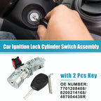 Set of 1 Ignition Lock Cylinder Switch w/ Keys for Nissan NV300 (2016–2023) No. 7701208408