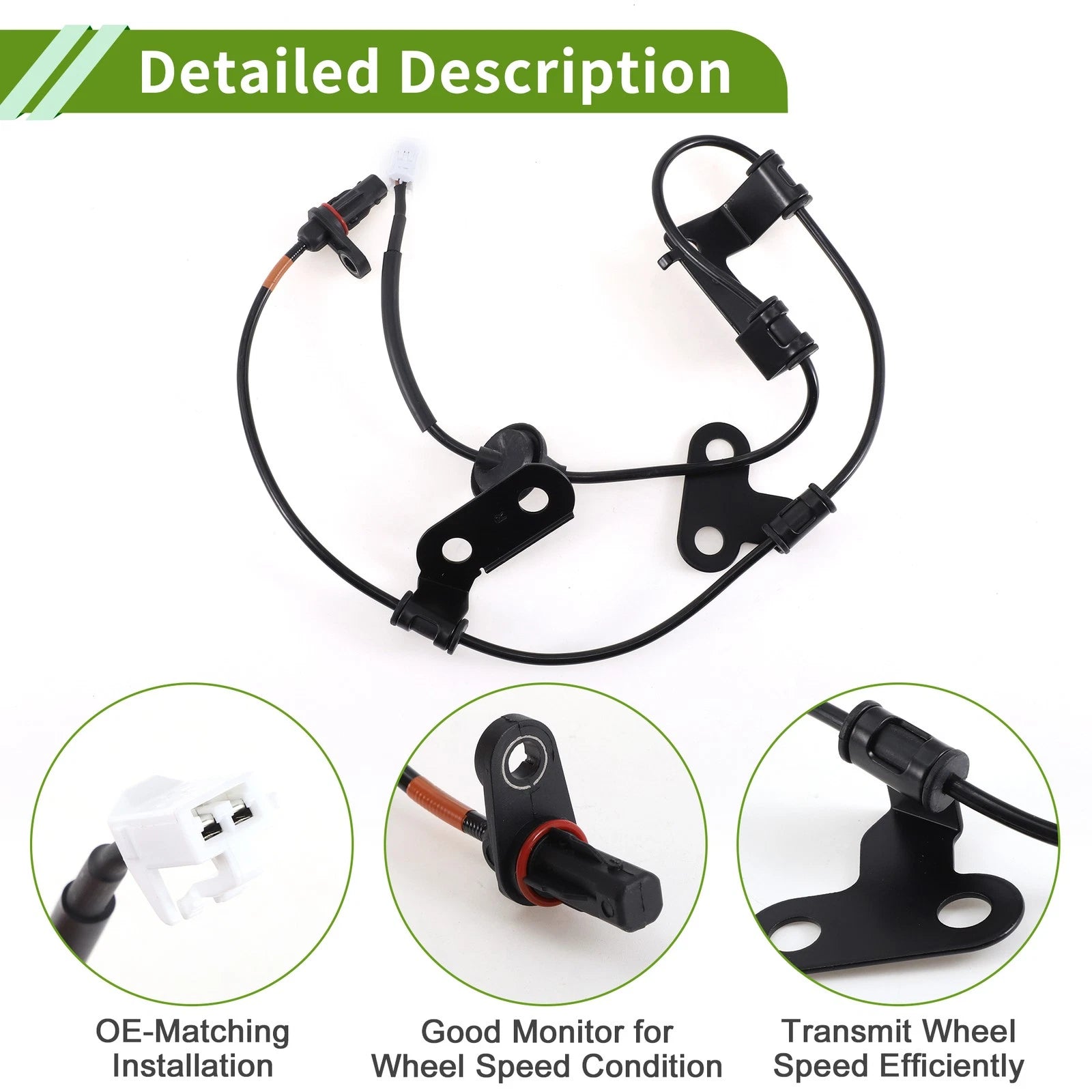 ABS Wheel Speed Sensor No. 599303V010/AB1280 for Hyundai Azera (2006–2011)
