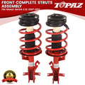 Pair Red Front Struts with Coil Spring Assembly for Nissan Sentra (2007–2012)