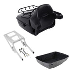 Trunk Backrest Pad Rack Mount for Harley Softail Deluxe FLHCS (2018–2026)