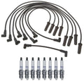 Pro Ignition Wire Set & 8 ACDelco Platinum Spark Plugs for P3500 C3500 (1996–2002)