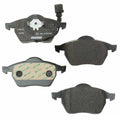 Set of 4 Front Disc Brake Pads for Textar (23392 01)