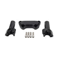 3.5" Straight Handlebar Riser & Top Clamp for Harley Dyna Tour Road Glide