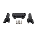 3.5" Straight Handlebar Riser & Top Clamp for Harley Dyna Tour Road Glide