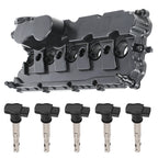Engine Valve Cover + Coils for VW Beetle, Jetta, Golf, Passat, Audi A3, A4 (2000–2023)