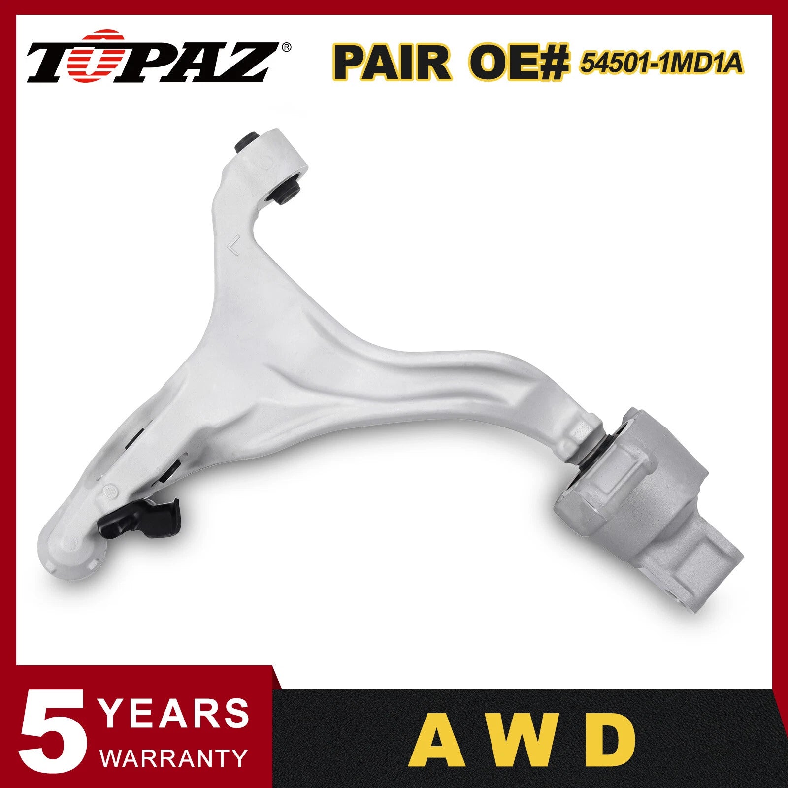 Front Left Lower Control Arm for Infiniti M37 M56 (2011–2013) AWD