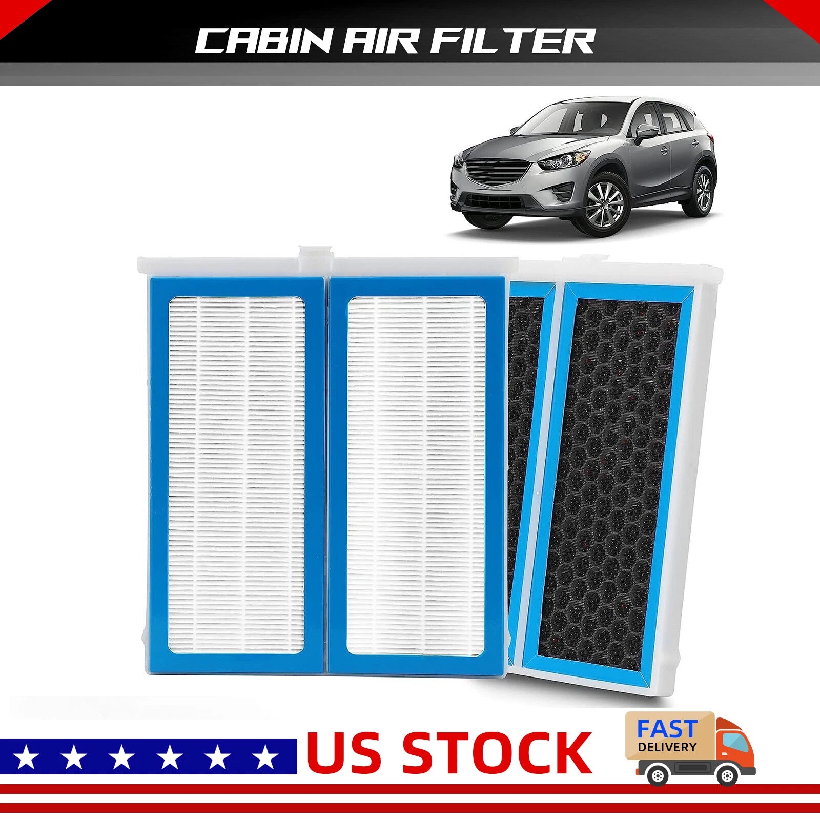 CF11811 HEPA Cabin Air Filter for Mazda 3 & 6 (2014–2018)