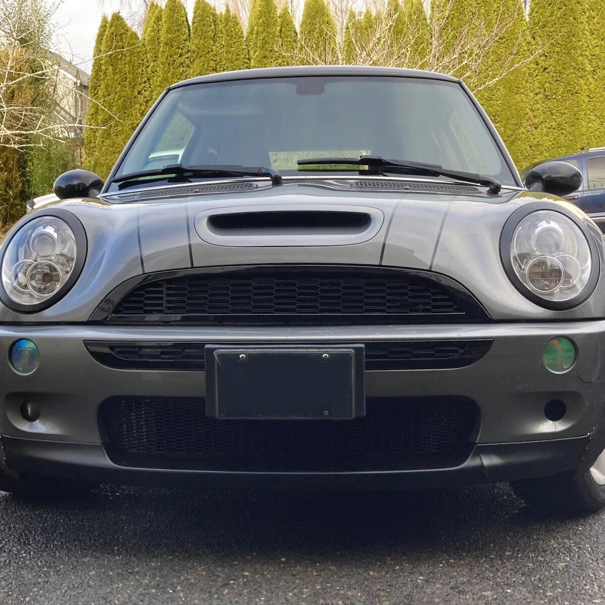 Honeycomb Mesh Front Grille for Mini Cooper S R50 R52 R53 (2002–2006)